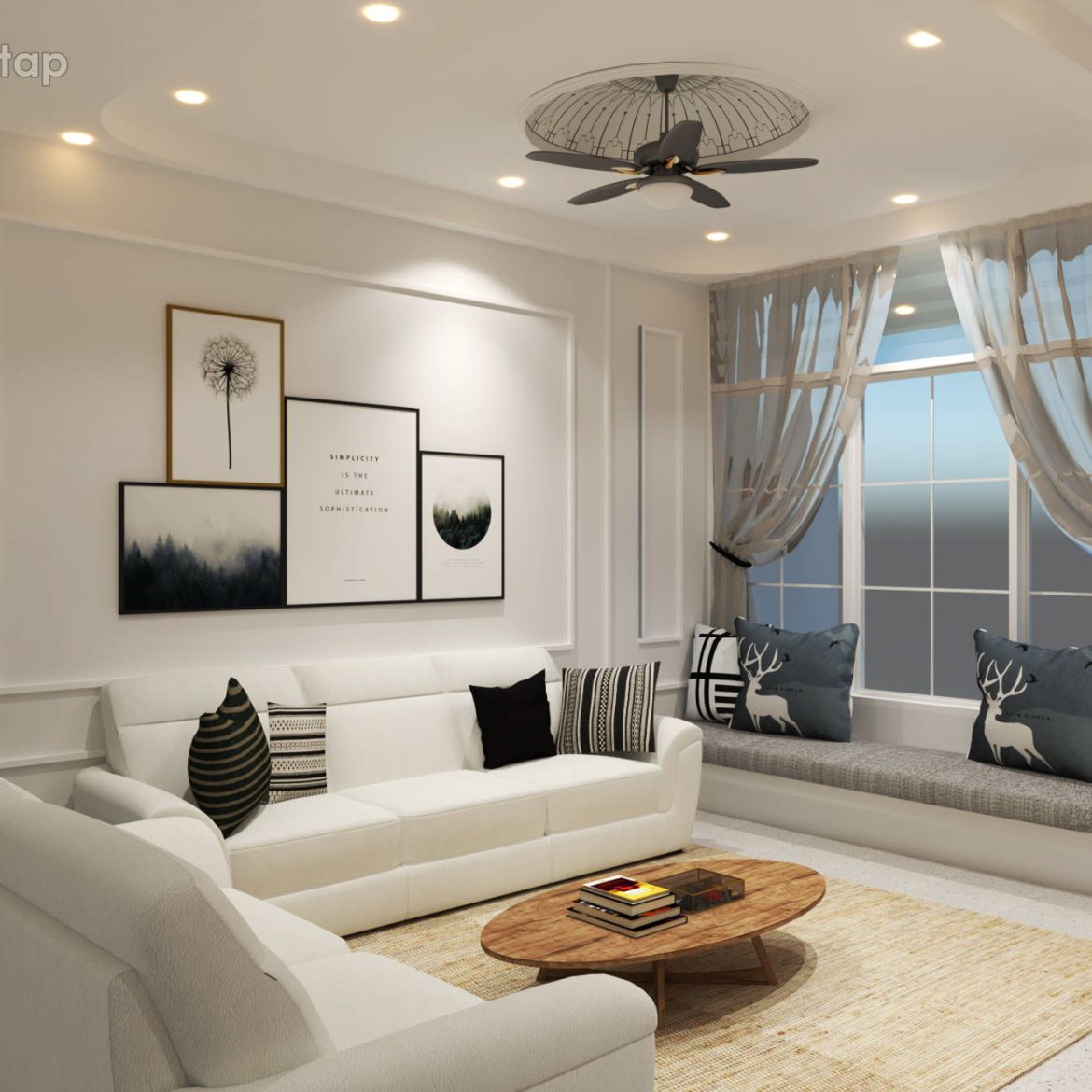 Verlichting voor een schuin plafond: tips en ideeën