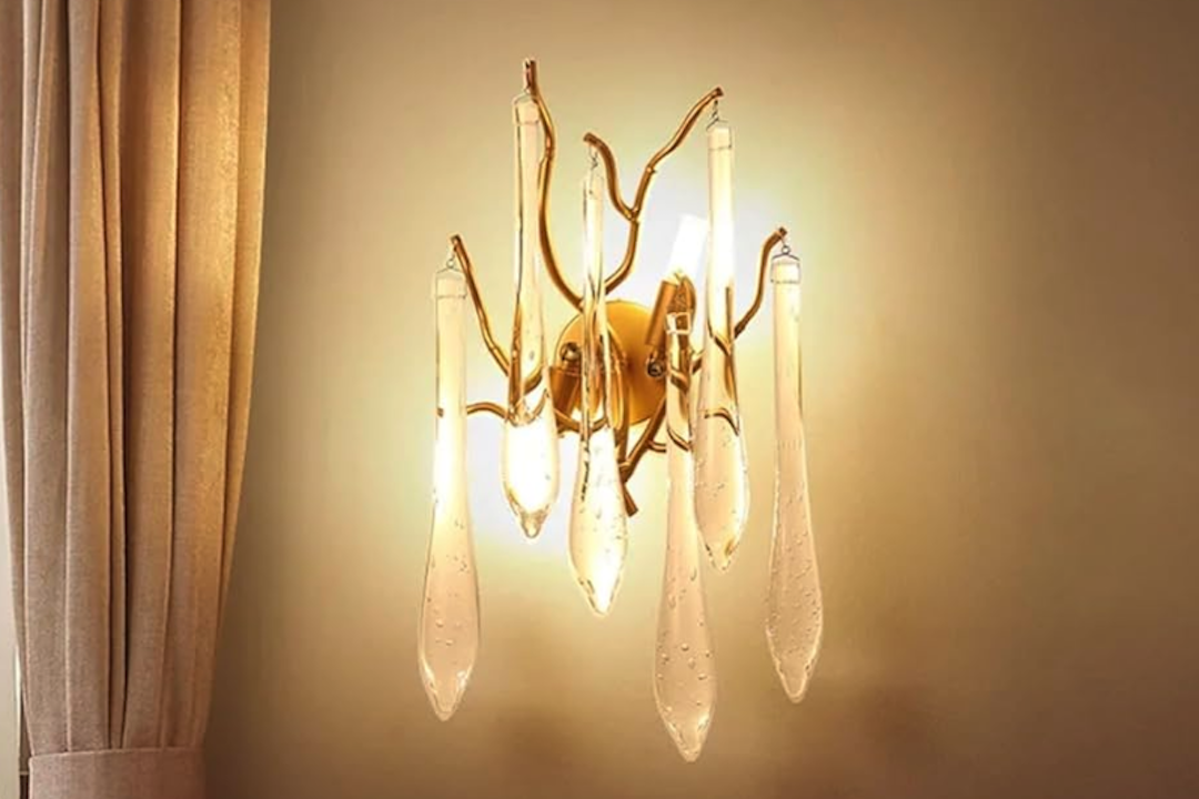 Helder acryl gang decoratieve kristal wandlamp